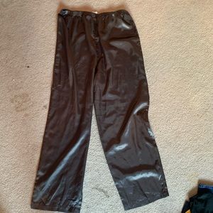 satin pj pants